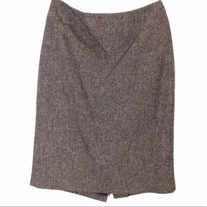 NIPON BOUTIQUE Wool Metallic Skirt MUST ZOOM